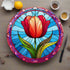 Tulip Circular Glass Suncatcher Worktop Saver